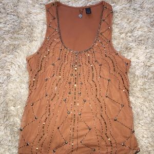 Burnt Orange Going Out Top